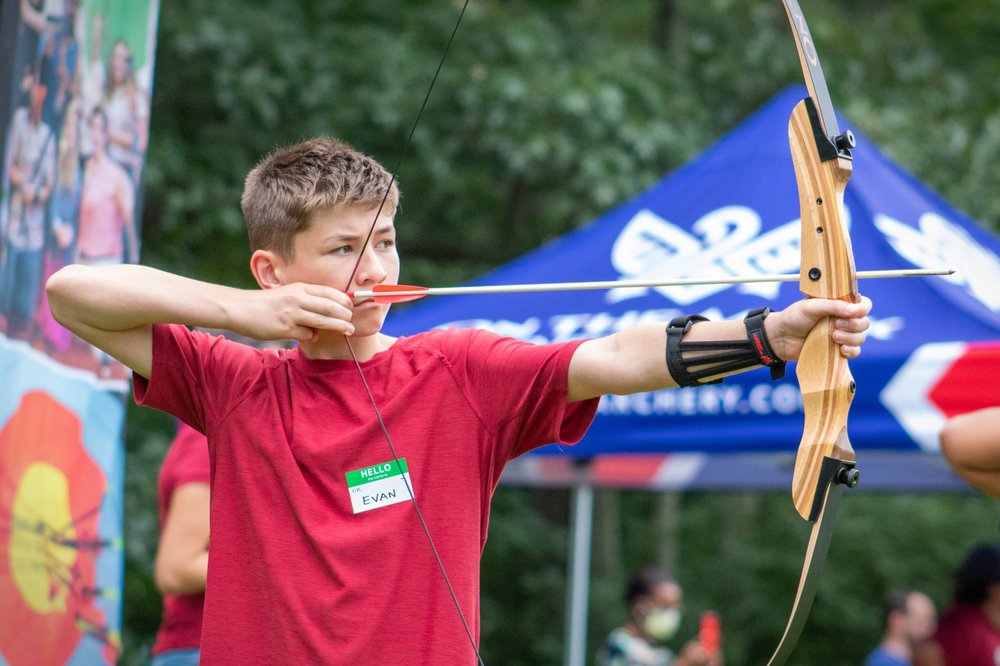 On the Mark Archery Logo